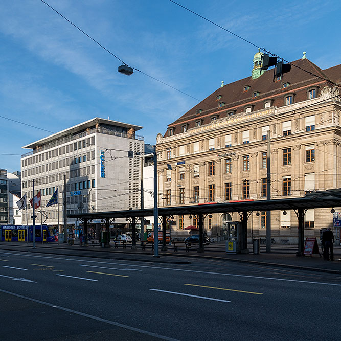 Aeschenplatz in Basel