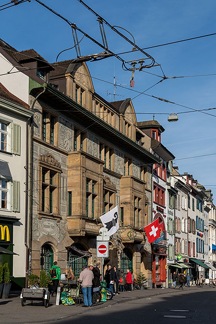 Barfüsserplatz in Basel