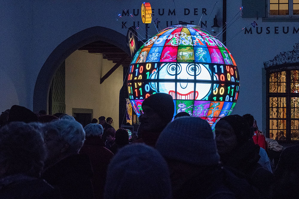 Laternenausstellung auf dem Münsterplatz