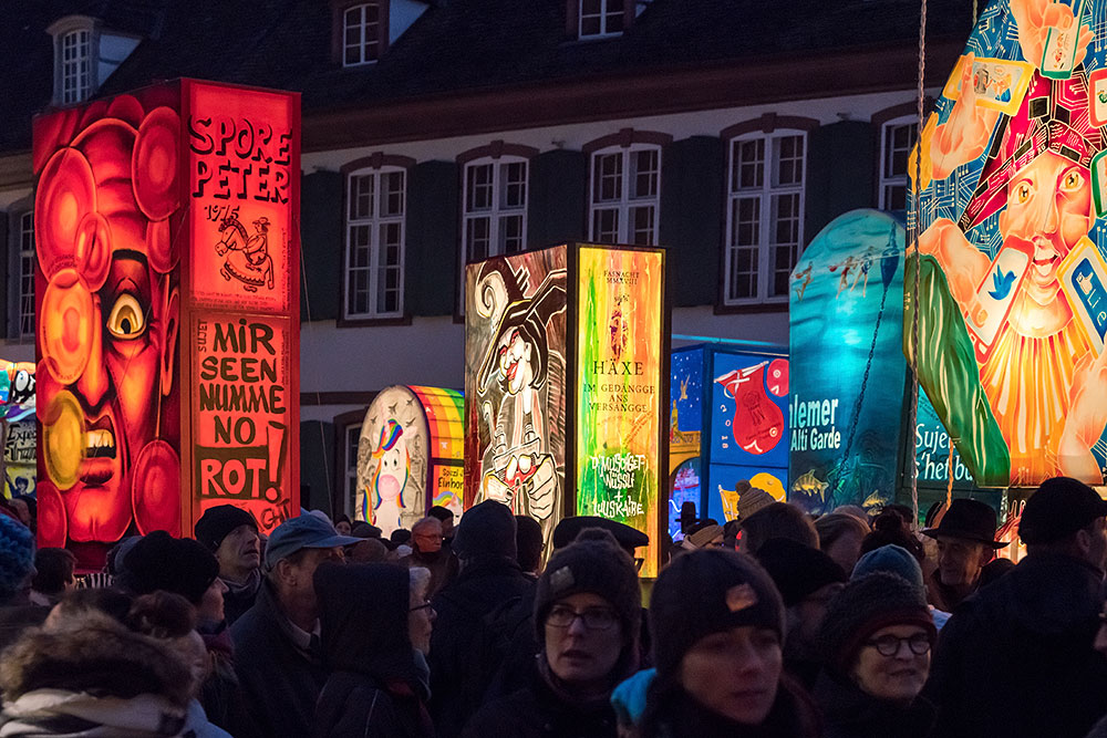 Laternenausstellung auf dem Münsterplatz