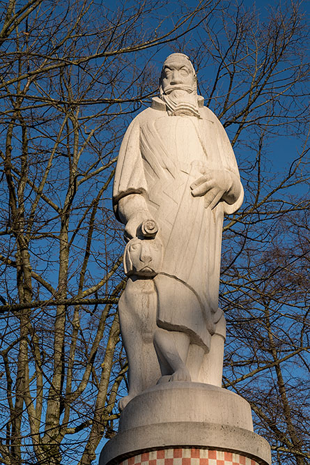 Wettsteinbrunnen bei der Theodorskirche