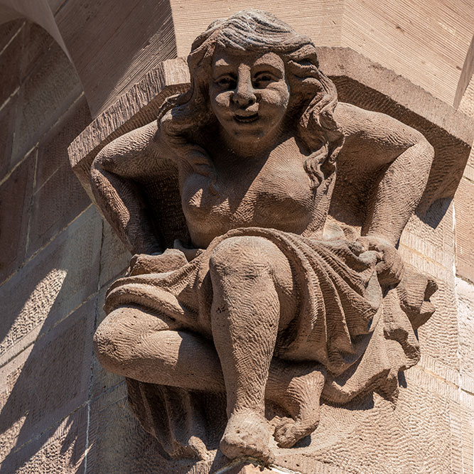 Skulptur im Gundeli