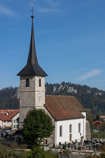 Eglise à St-Brais