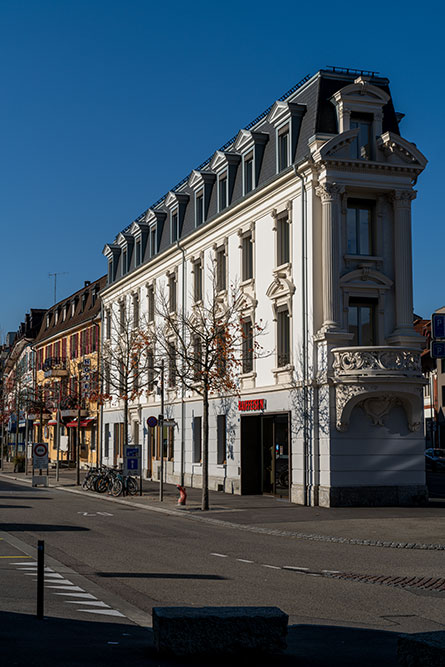 Place de la Gare à Delémont