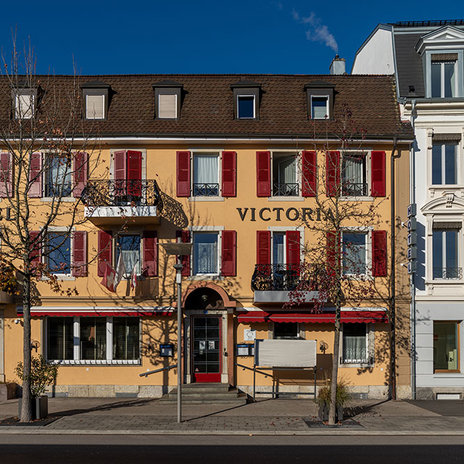 Place de la Gare à Delémont