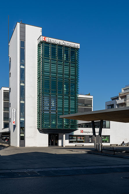 Place de la Poste à Delémont