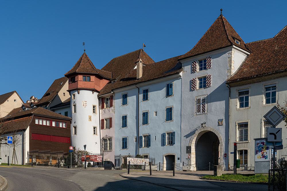 Tour Rouge et Porte de Porrentruy