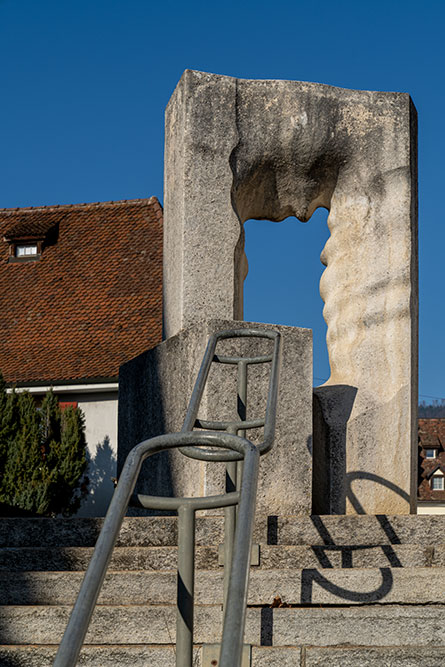 Sculpture à Delémont