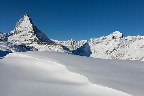 Matterhorn und Dent Blanche