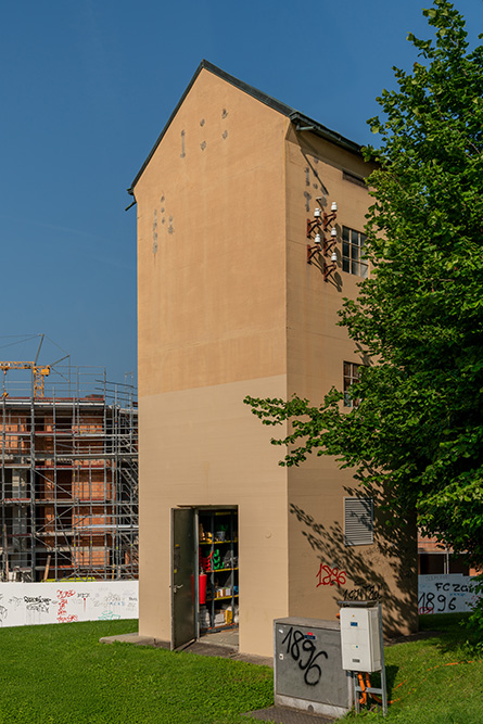 Trafostation in Hedingen