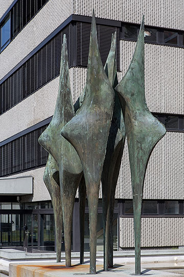 Skulptur im Spengler Park