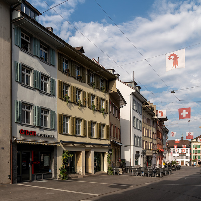 Rathausstrasse in Liestal