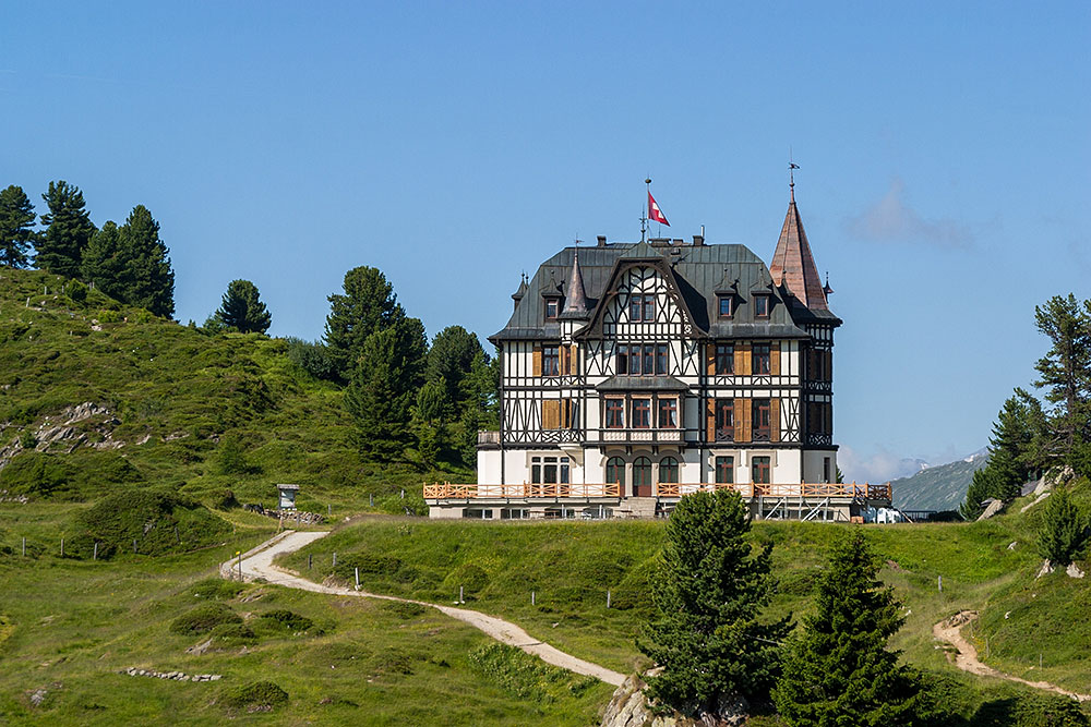 Pro Natura Zentrum auf Riederfurka