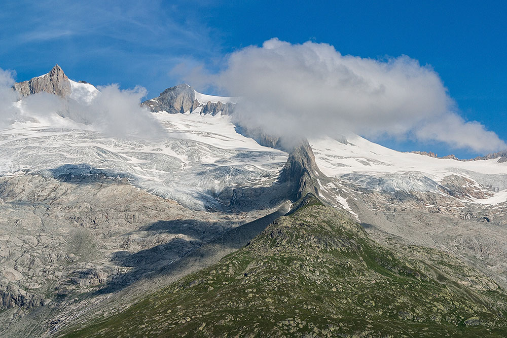 Rotstock, Driestgletscher und Geisshorn