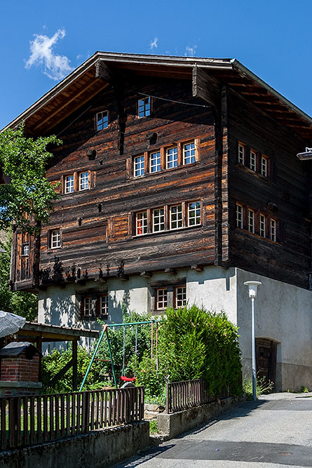 Walliser Haus in Mühlebach