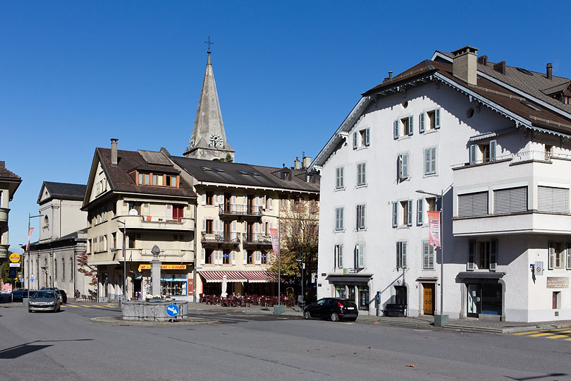 Place Centrale à Monthey