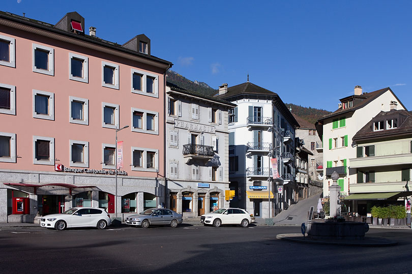 Place Centrale à Monthey