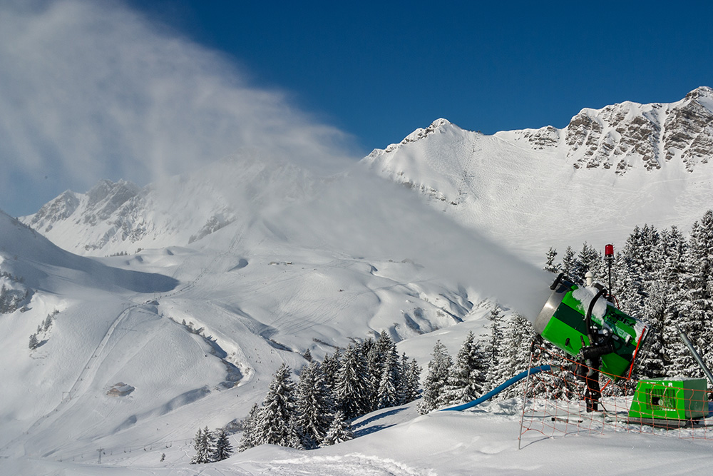 Canon à neige