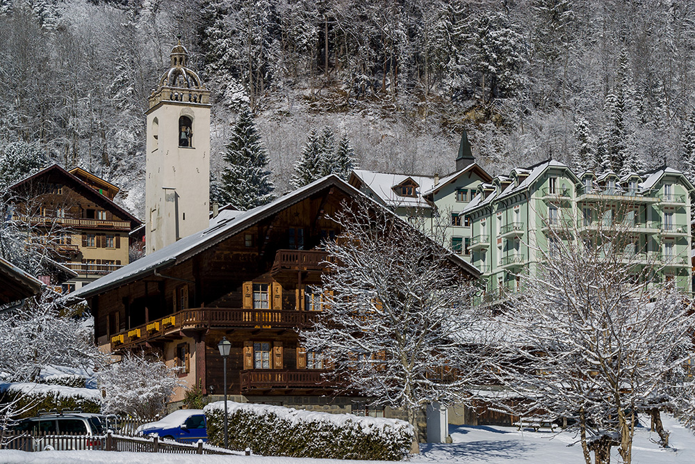 Eglise à Champéry