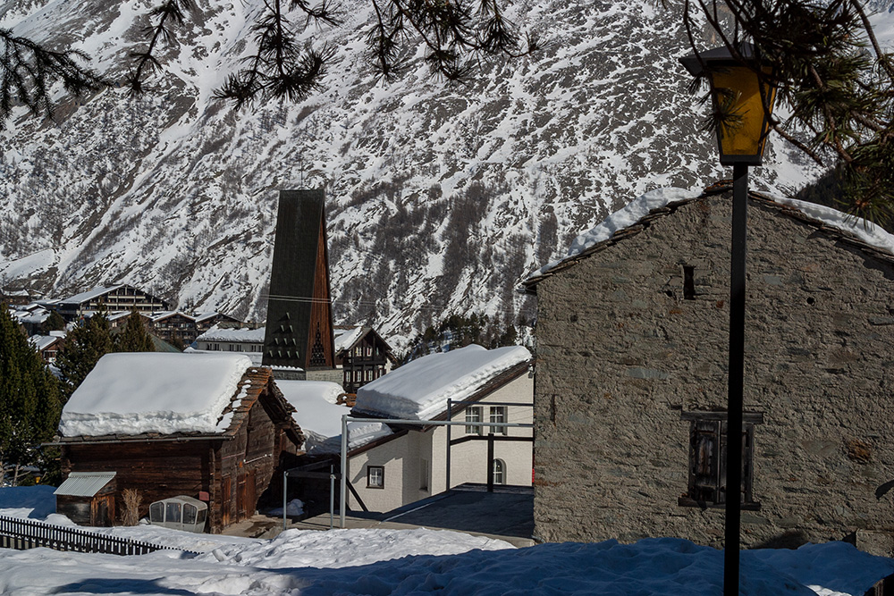 Pfarrkirche in Saas-Fee