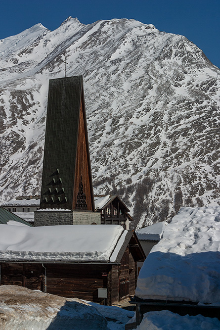 Pfarrkirche in Saas-Fee