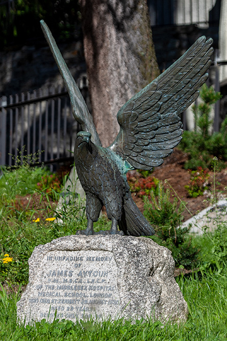 Bergsteigerfriedhof in Zermatt