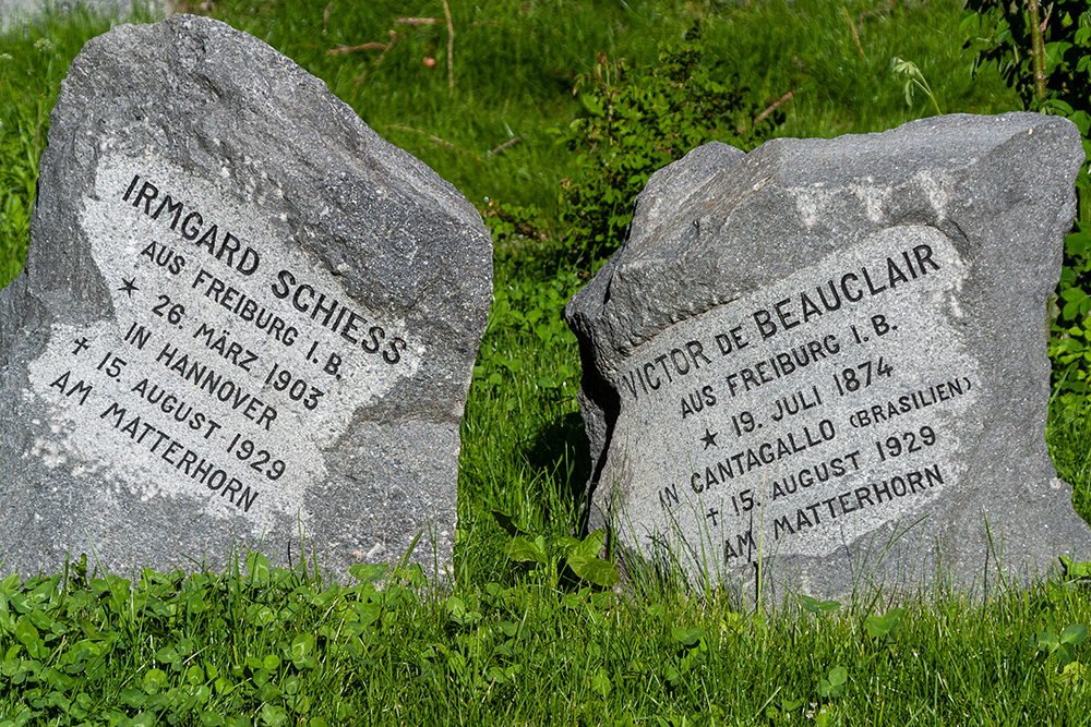 Bergsteigerfriedhof in Zermatt