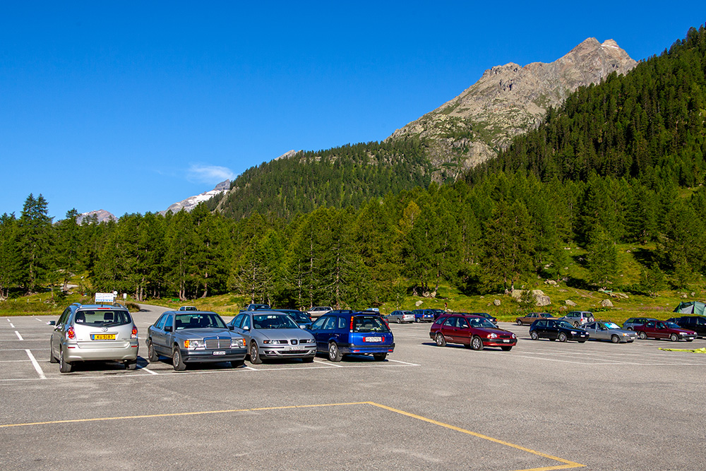 Parkplatz Fafleralp