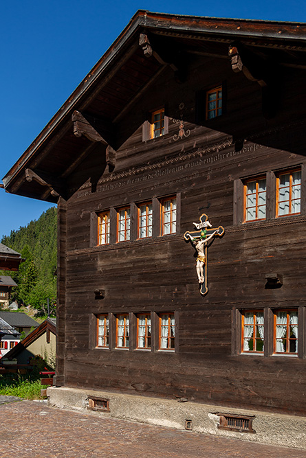 Walliser Haus in Blatten VS