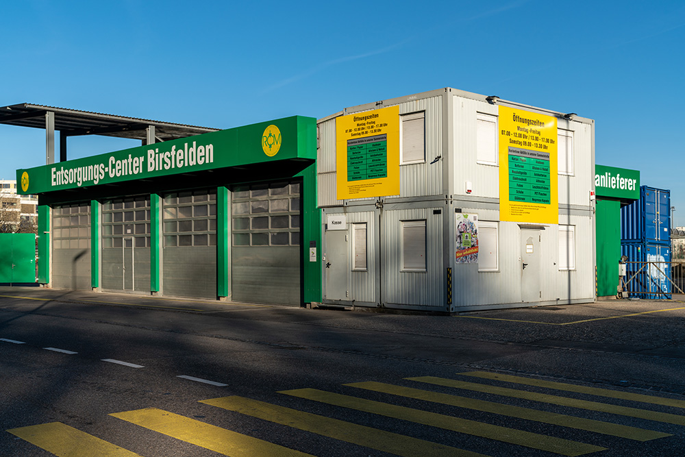 Entsorgungs-Center in Birsfelden