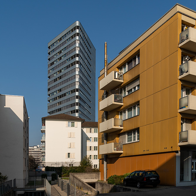 Aquila Hochhaus in Pratteln