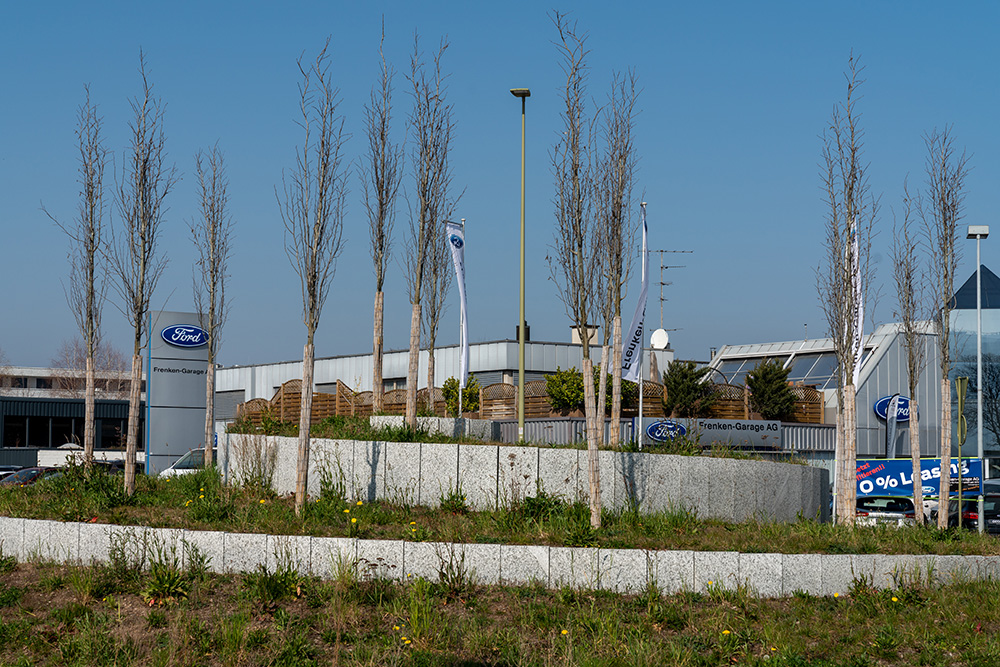 Verkehrskreisel in Pratteln