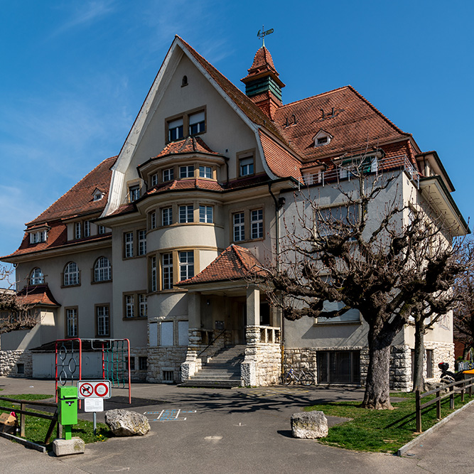 Schulhaus Gartenstrasse in Allschwil