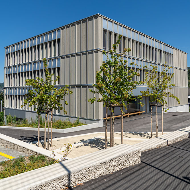 Neues Schulhaus in Pfeffingen