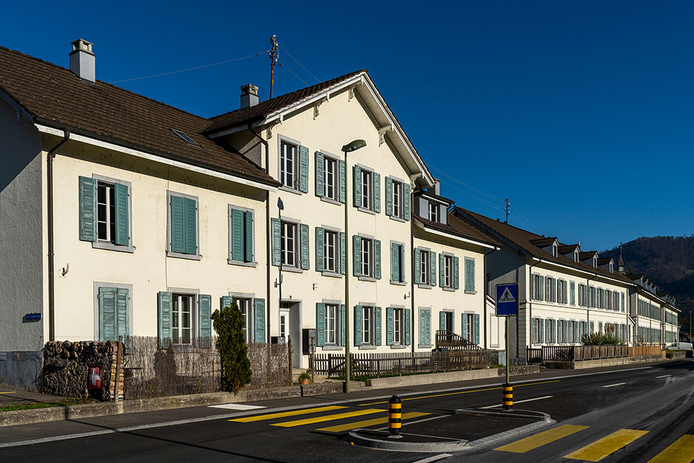 Arbeiterhäuser in Grellingen