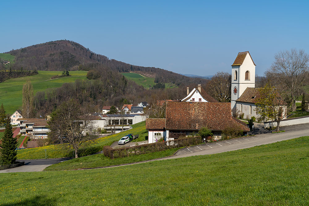 Kirchengeviert in Läufelfingen