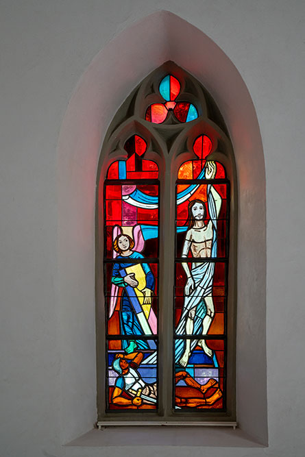 Kirchenfenster in Rümlingen