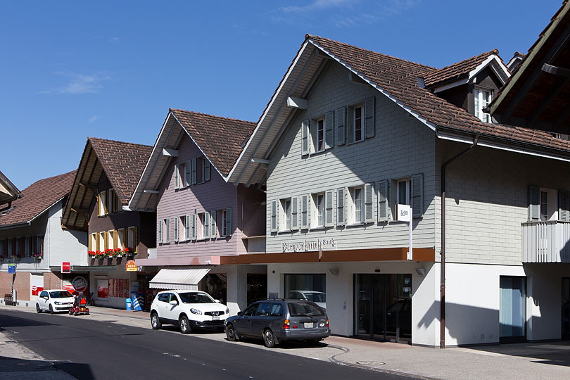 Dorfstrasse in Wasen im Emmental