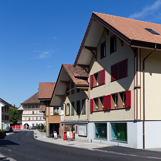 Dorfstrasse in wasen im Emmental