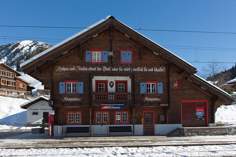 Bahnhof Langwies