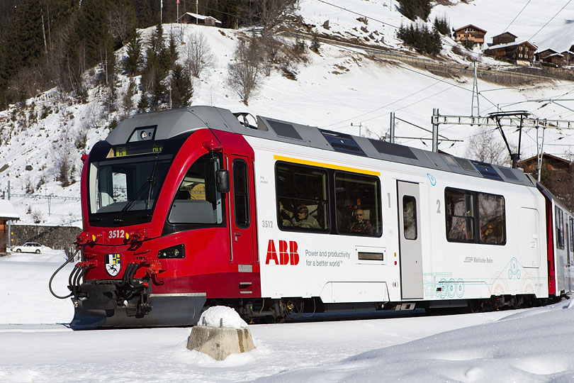 Allegra ABe 8/12 3512 der Rhätischen Bahn