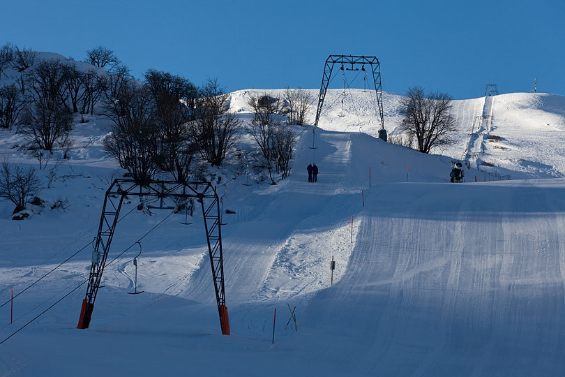 Skilift in Bivio