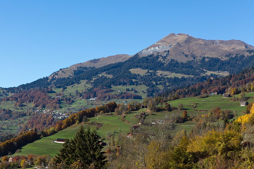 Blick nach Seewis und zum Vilan