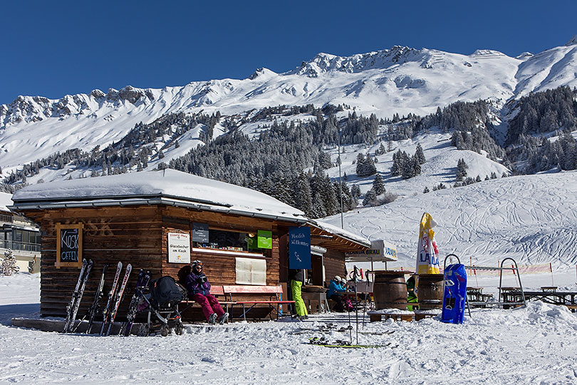 Kiosk bei der Sesselbahn Heimberg