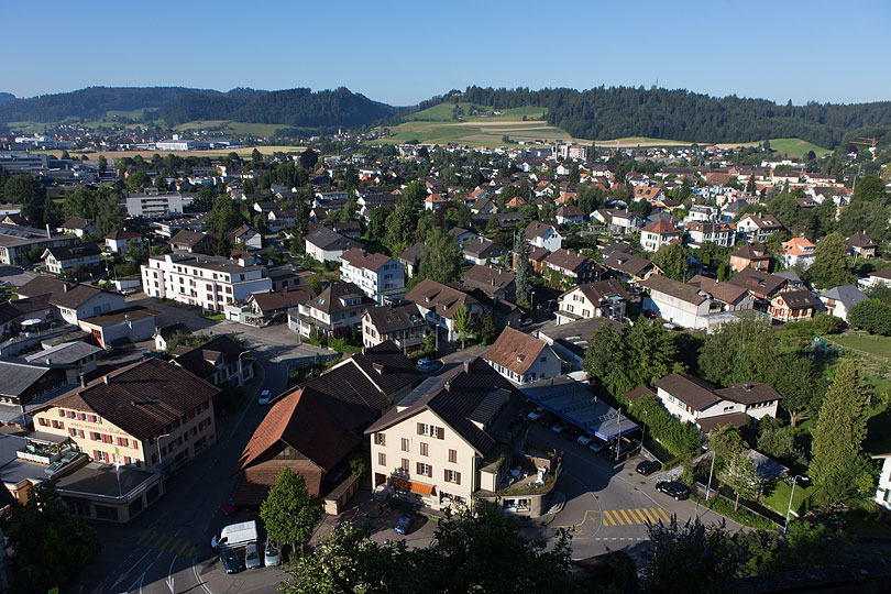 Ausblick vom Schloss Burgdorf