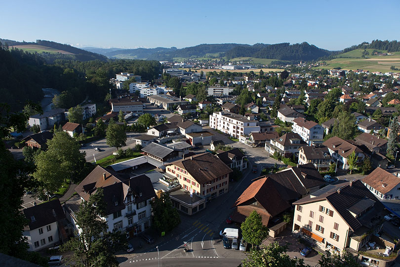 Ausblick vom Schloss Burgdorf