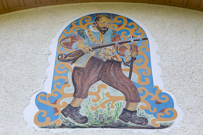 Wandbild am Schützenhaus Herzogenbuchsee