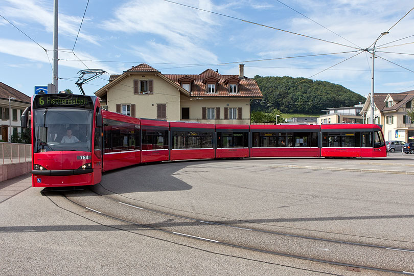 Tramwendeschlaufe in Worb