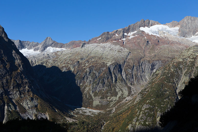 Bergpanorama ob Handeck