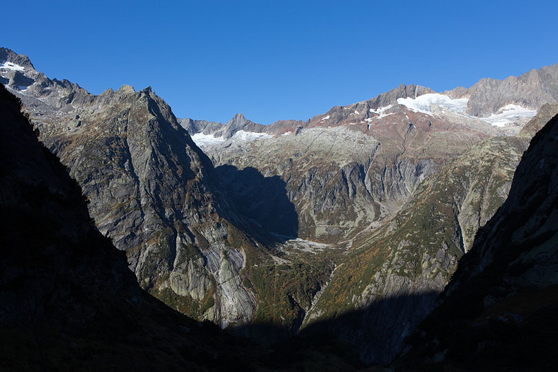 Bergpanorama ob Handeck